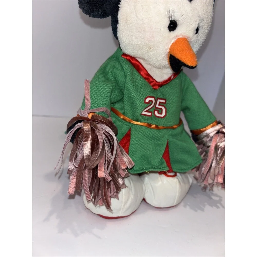 gemmy christmas animated singing & cheering penguin 2007 Rare HTF 11